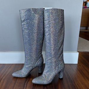 SJP by Sarah Jessica Parker Studio Knee High Almond Toe Boot